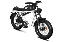 QIOLOR Tiger RL white retro cruiser full side view for everyday trips