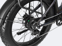 Velowave Ranger Step-Thru 3.0 rear hub and disc-brake detail