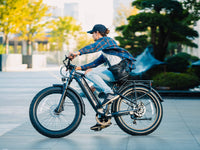 Velowave Ranger 3.0 fat-tire electric bike studio side view