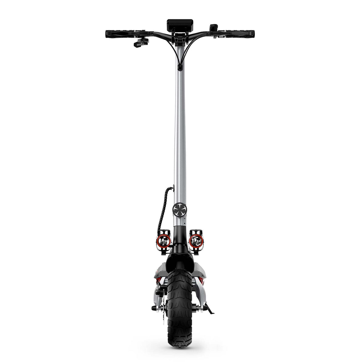 Circooter Raptor Pro 1600W dual-motor off-road electric scooter: 28 mph, 31-mile range, 11-inch pneumatic off-road tires, dual suspension, EABS plus dual disc brakes, UL 2272 SGS certified, IPX4, 63 lb, 330 lb max load