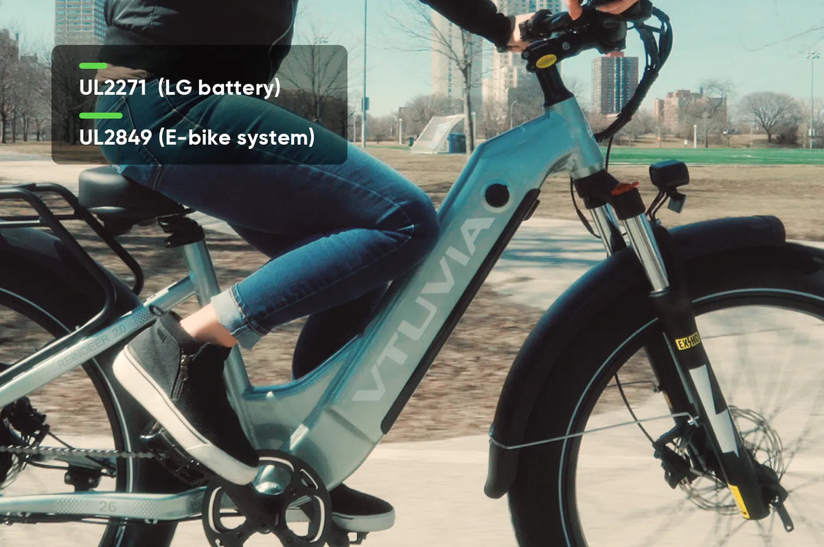 VTUVIA Reindeer 2.0 battery and safety feature view