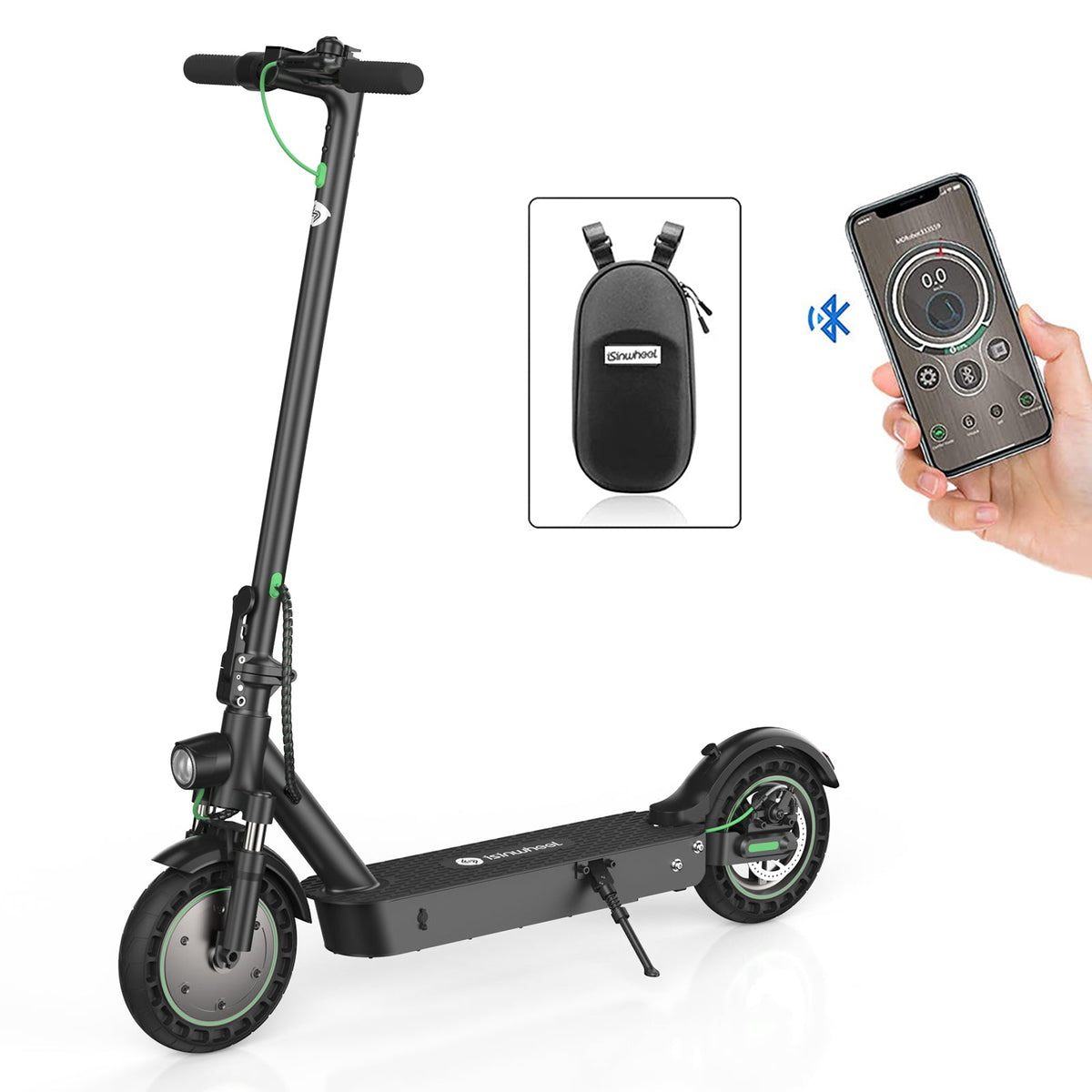 isinwheel S9 Max Commuter Electric Scooter brake control detail