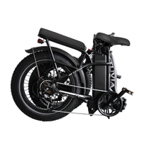 VTUVIA SF20H compact folding bike in SUV context