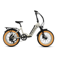 VTUVIA SX20 white step-through e-bike side view