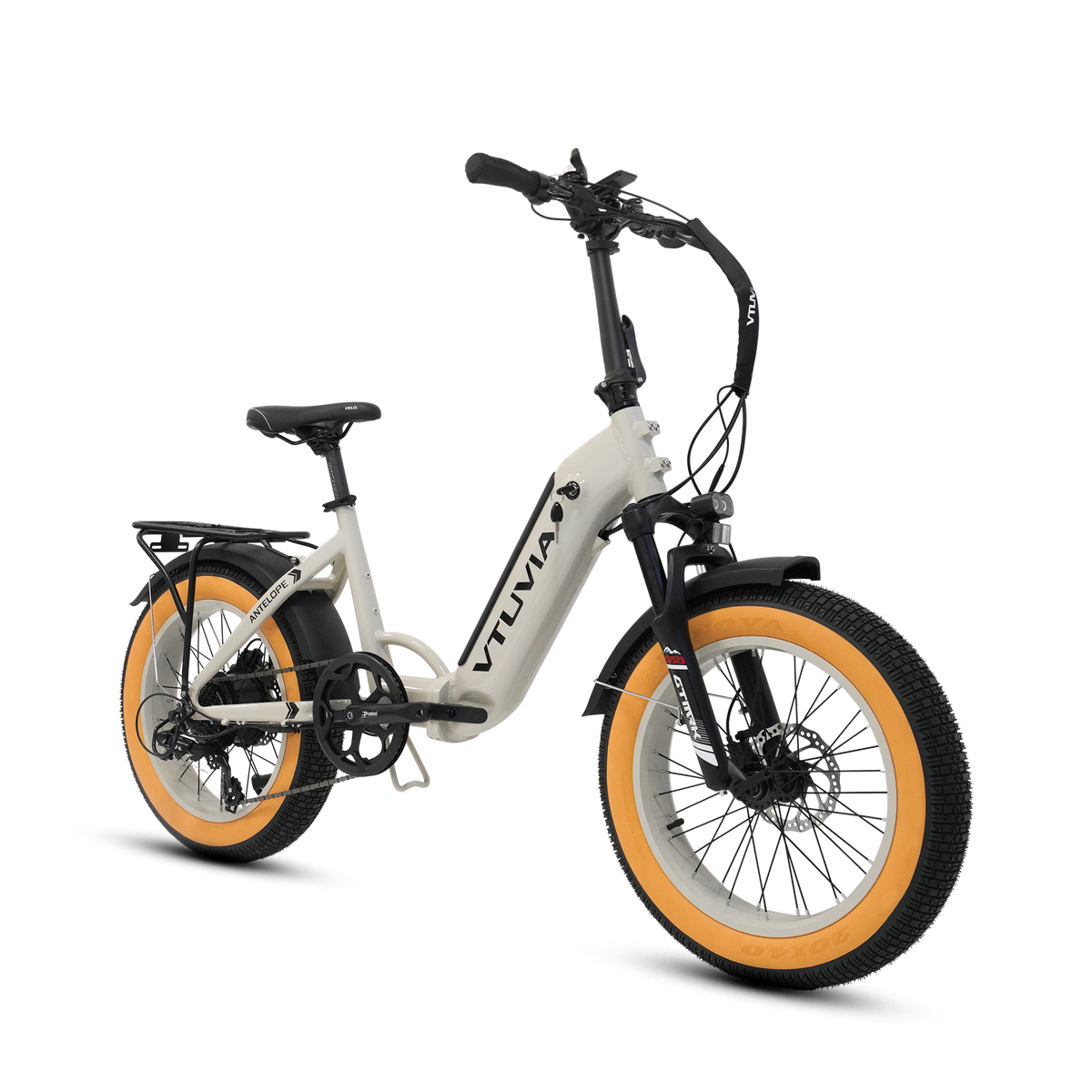 VTUVIA SX20 white electric bike component view