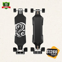 OMW Cavalry electric skateboard 125mm wheel setup