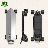 OMW Gladius electric skateboard Blade 105mm graphic