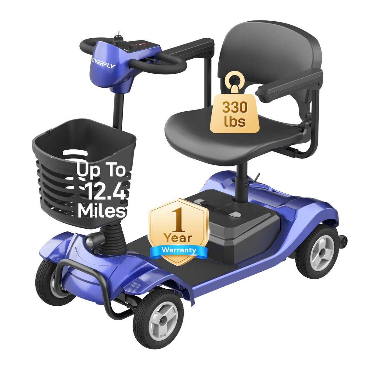 Hoverfly T4 + T5 Mobility Scooter Combo official Hoverfly image 3