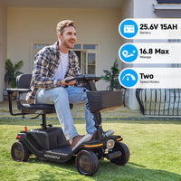 Hoverfly T5 4-Wheel Mobility Scooter | 16.8-Mile Claim — alternate product view