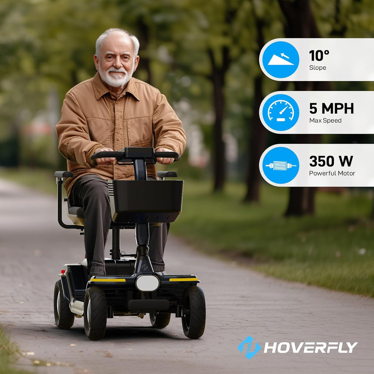 Hoverfly T4 + T5 Mobility Scooter Combo official Hoverfly image 8