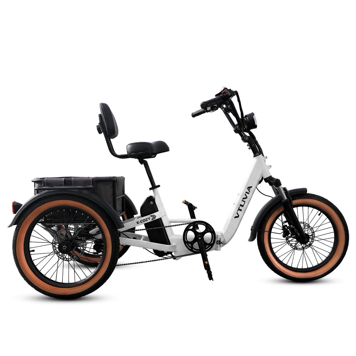 Pearl white VTUVIA E-COZY low-step product view