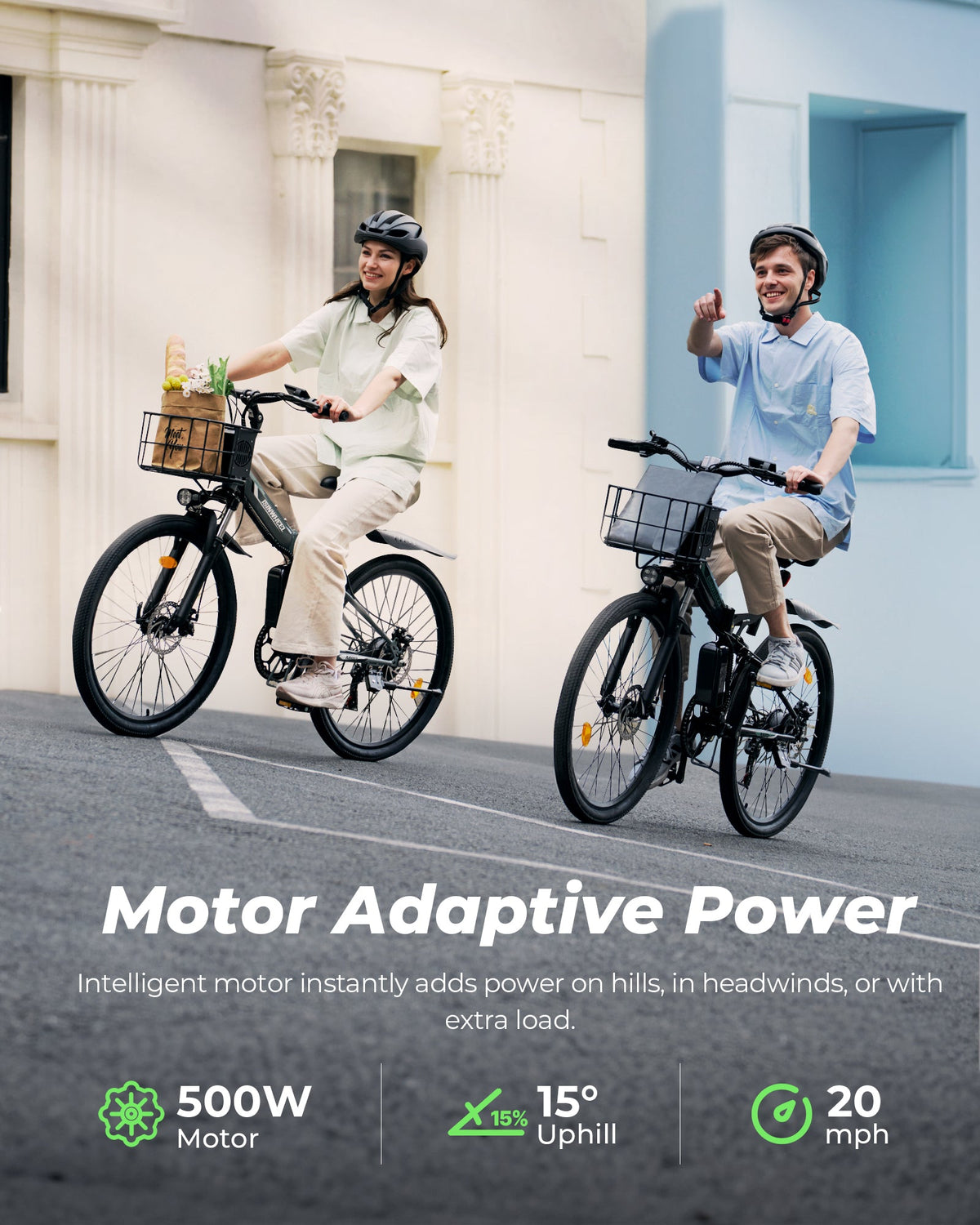 isinwheel M40 Folding Electric Bike rear motor and drivetrain