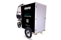 ENVO Cargo Trike rear cargo box flap detail.