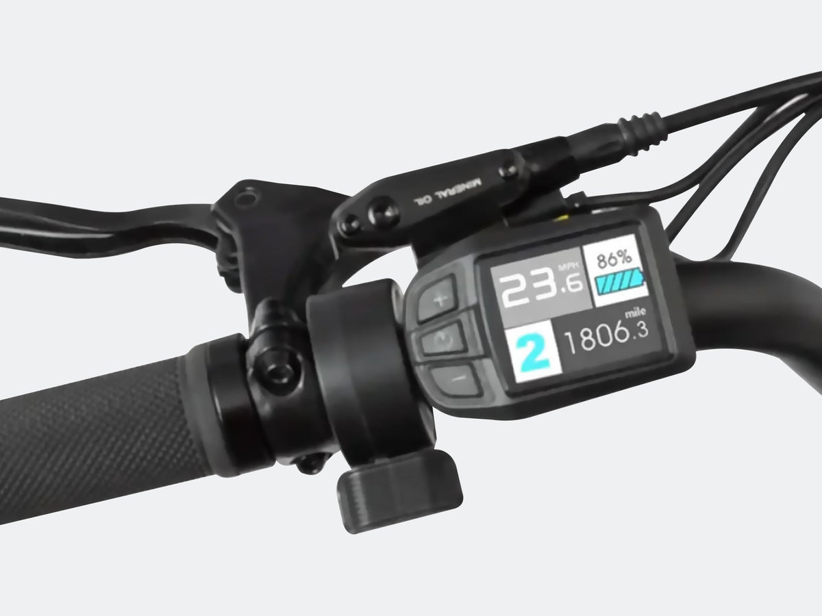 Velowave Ranger 2.0 fat-tire electric bike detailed studio angle