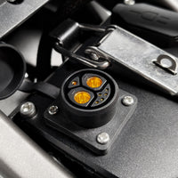 Coswheel R19 handlebar and control detail