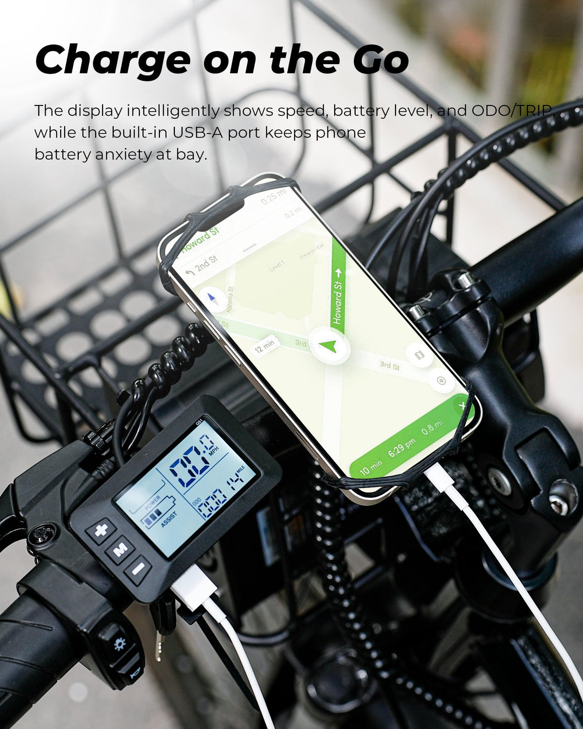 isinwheel M40 Folding Electric Bike rear suspension detail