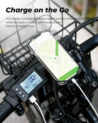 isinwheel M40 Folding Electric Bike rear suspension detail