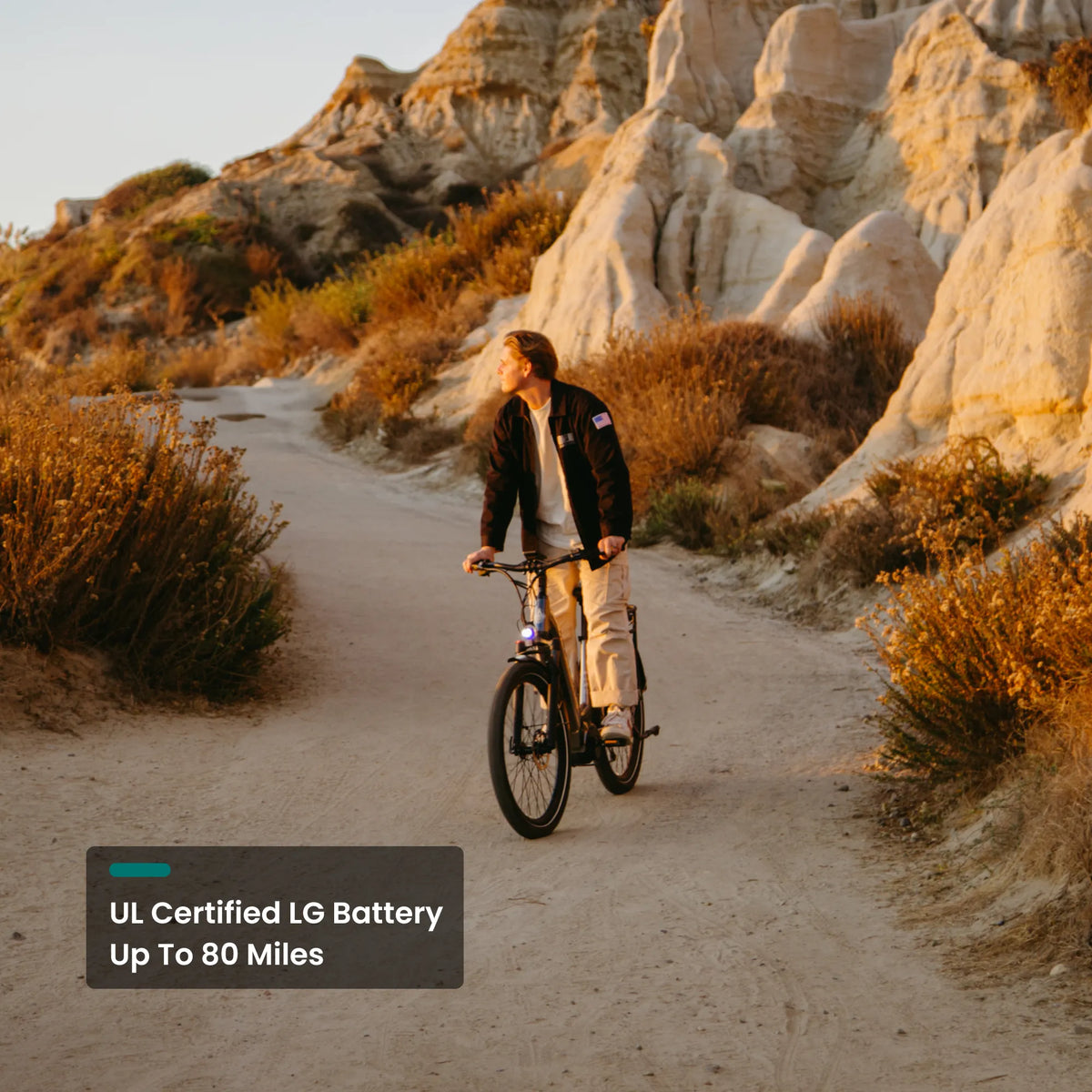 VTUVIA CMB Pro battery range feature graphic