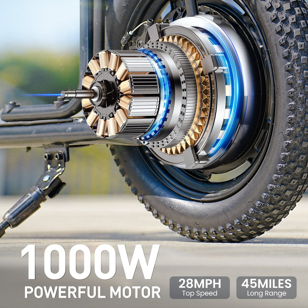 iScooter F7 1000W seated commuter electric scooter with adjustable saddle, dual disc brakes plus electric braking, front and rear dual suspension, foldable aluminum frame, and turn-signal lighting on a 28 mph paved-road commuter platform