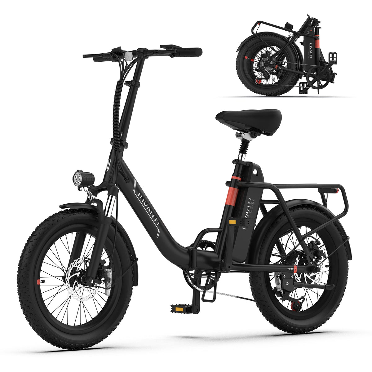 INVANTI EB11 Folding Fat-Tire Electric Bike official product image 2