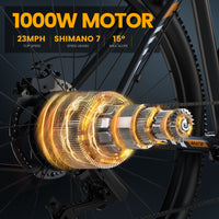 INVANTI EB17 27.5-Inch Electric Commuter Bike official product image 3
