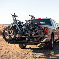 VTUVIA Gemini off-road electric bike outdoor profile with fat tires