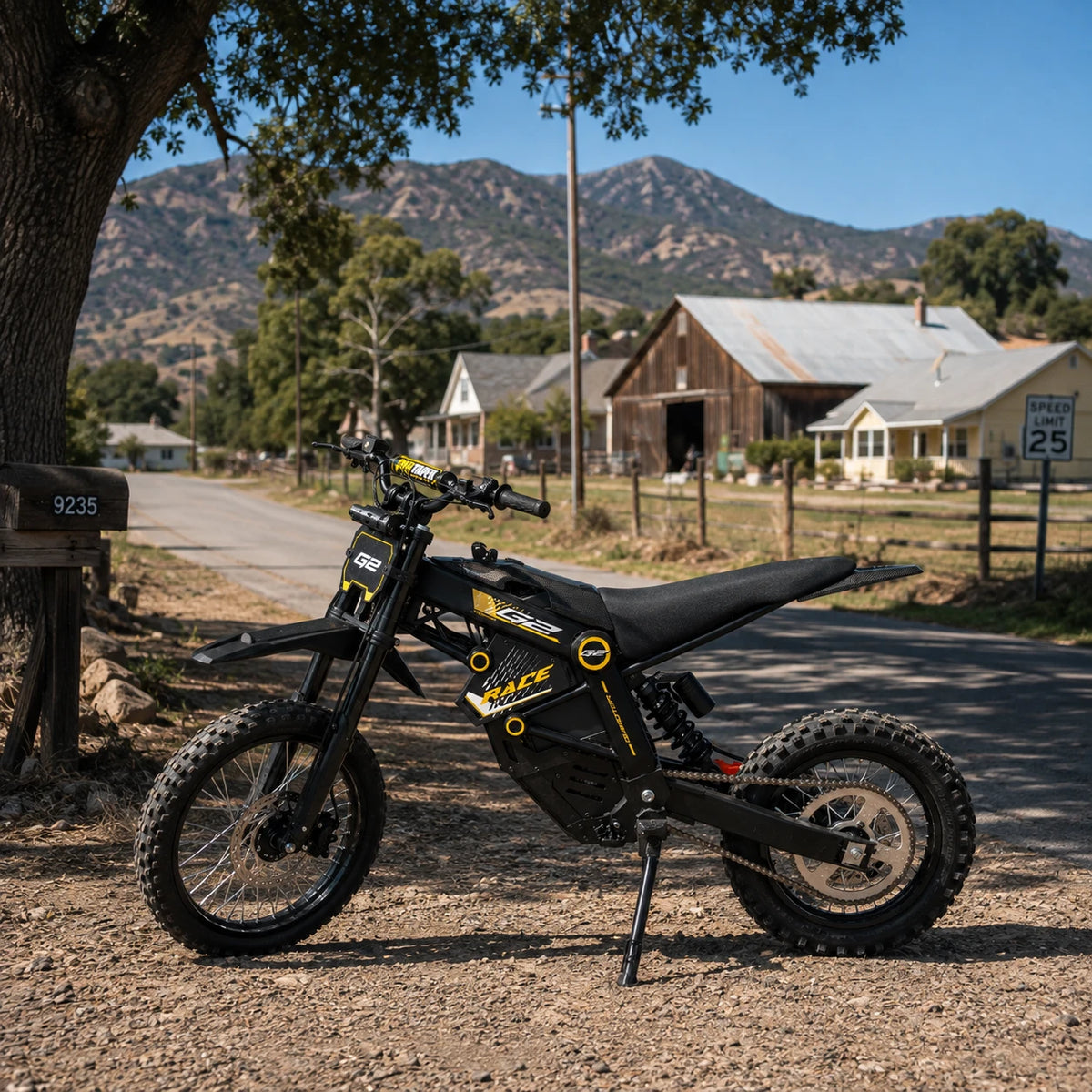 Guimotor G2 off-road electric dirt bike official product image 8