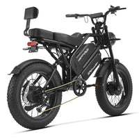 HappyRun G70 Pro Dual-Motor Dual-Battery Cargo Electric Bike, official HappyRun product image 5