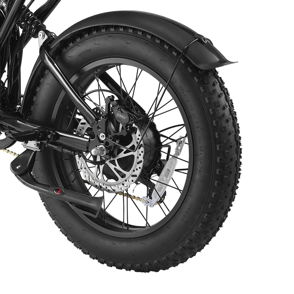 HappyRun G70 Pro Dual-Motor Dual-Battery Cargo Electric Bike, official HappyRun product image 9