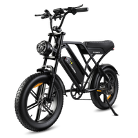 Front three-quarter view of the black CycHunter 2.0 and wide headlight