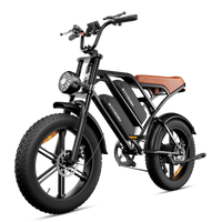 Front three-quarter view of the CycHunter with fat tires and round headlight