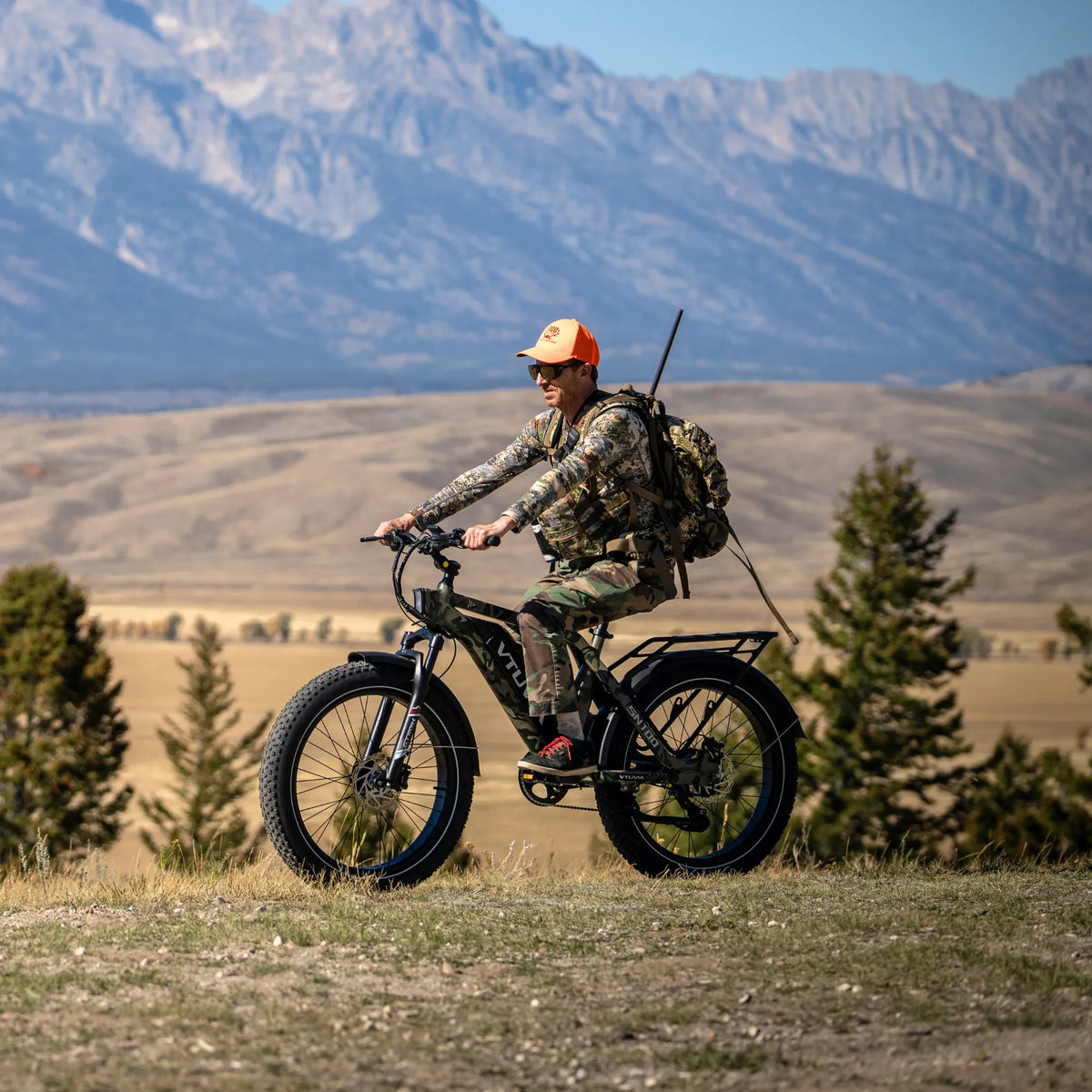 VTUVIA SN100 hunting fat-tire electric bike outdoor product view