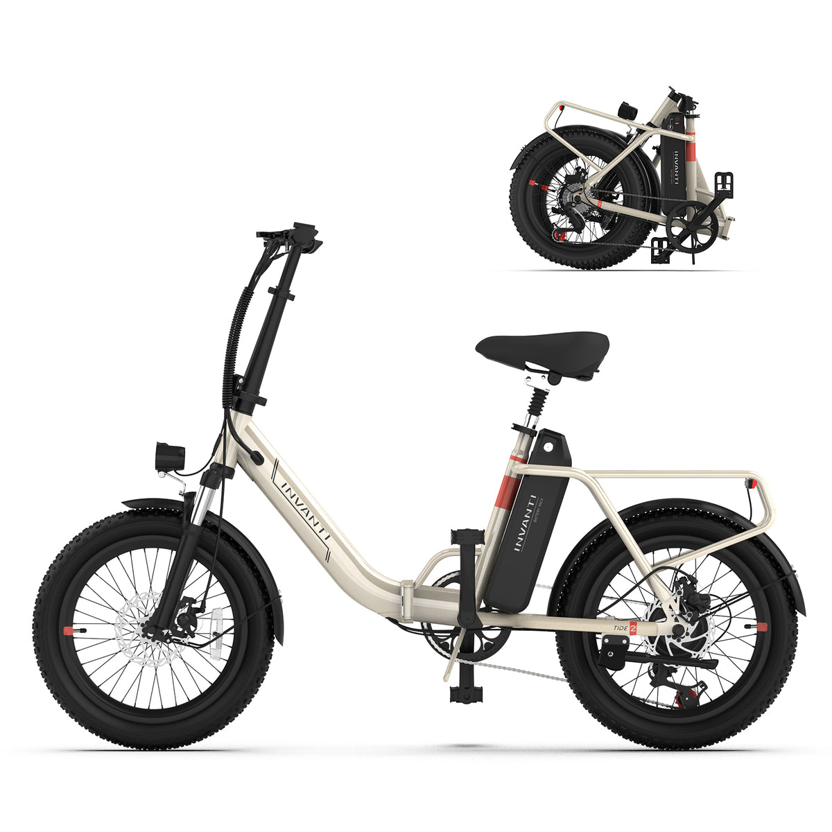 INVANTI EB11 Folding Fat-Tire Electric Bike official product image 4