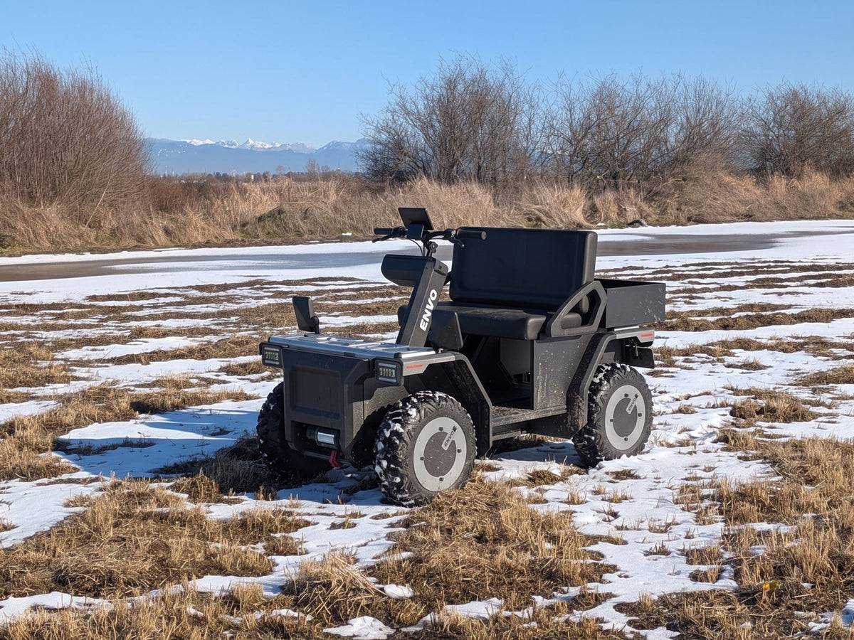 ENVO AT23 Compact Electric Side-by-Side UTV — lifestyle or in-use product view