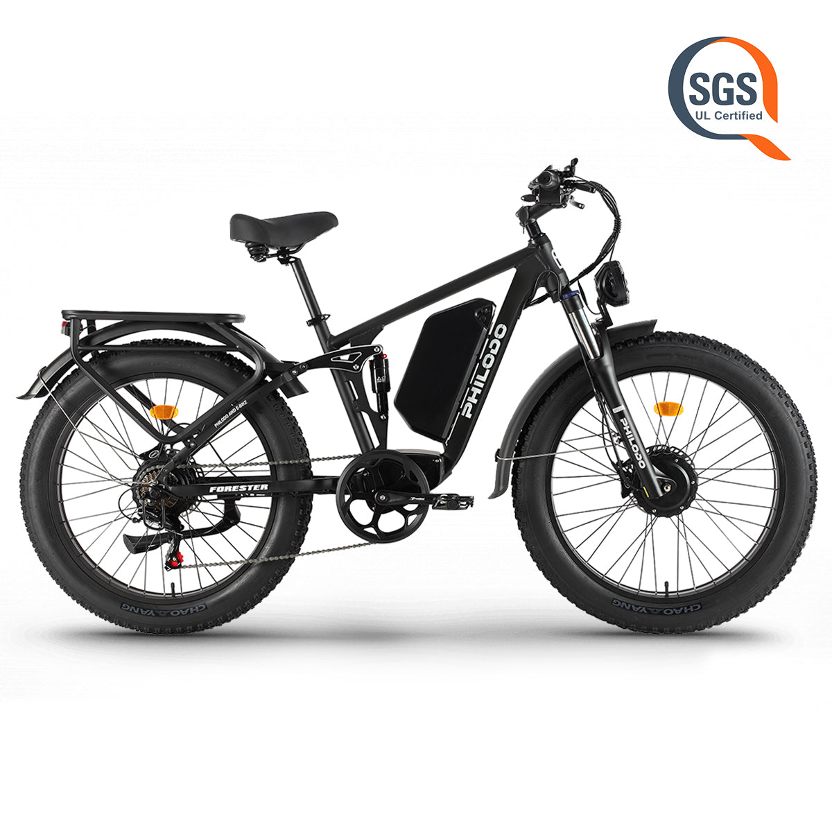 Philodo Forester 60V Dual Motor Full-Suspension Electric Bike, official Philodo image 3