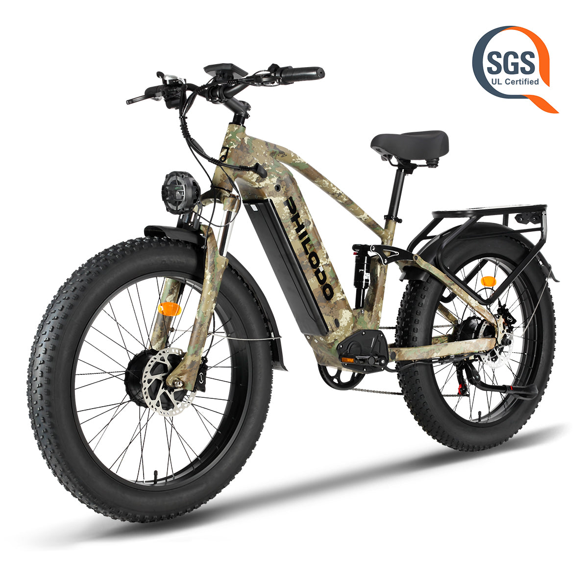 Philodo Falcon 60V Dual Motor Electric Bike, official Philodo image 7