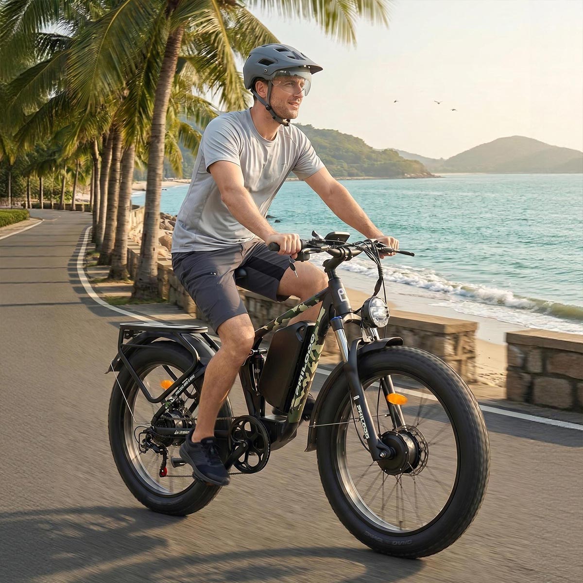 Philodo Forester 60V Dual Motor Full-Suspension Electric Bike, official Philodo image 8