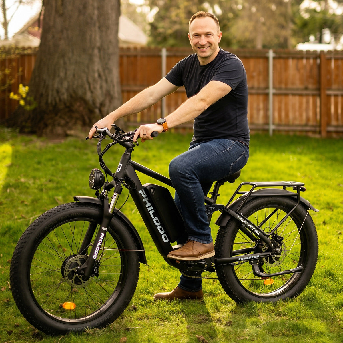 Philodo Forester 60V Dual Motor Full-Suspension Electric Bike, official Philodo image 7