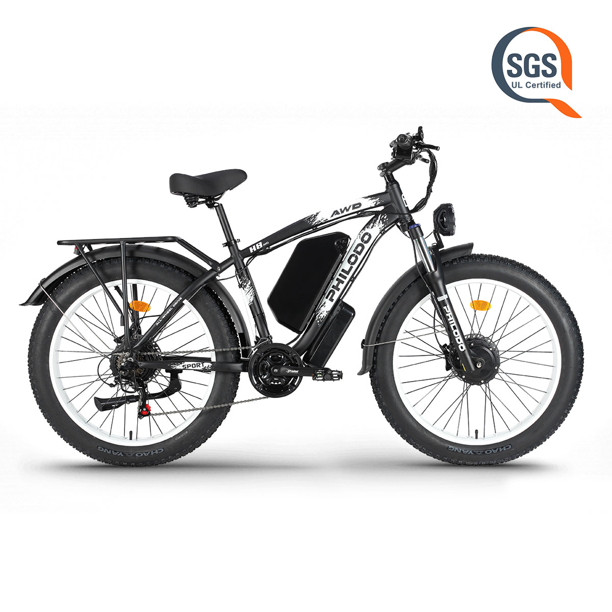 Philodo Upgraded H8 60V Dual Motor Fat-Tire Electric Bike, official Philodo image 2