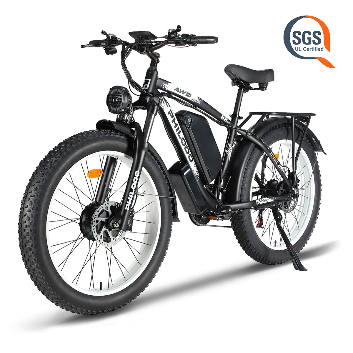 Philodo Upgraded H8 60V Dual Motor Fat-Tire Electric Bike, official Philodo image 6