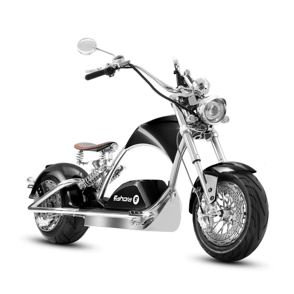 EAHORA Chrome M1PS 4000W Electric Chopper Scooter, official EAHORA product image 2