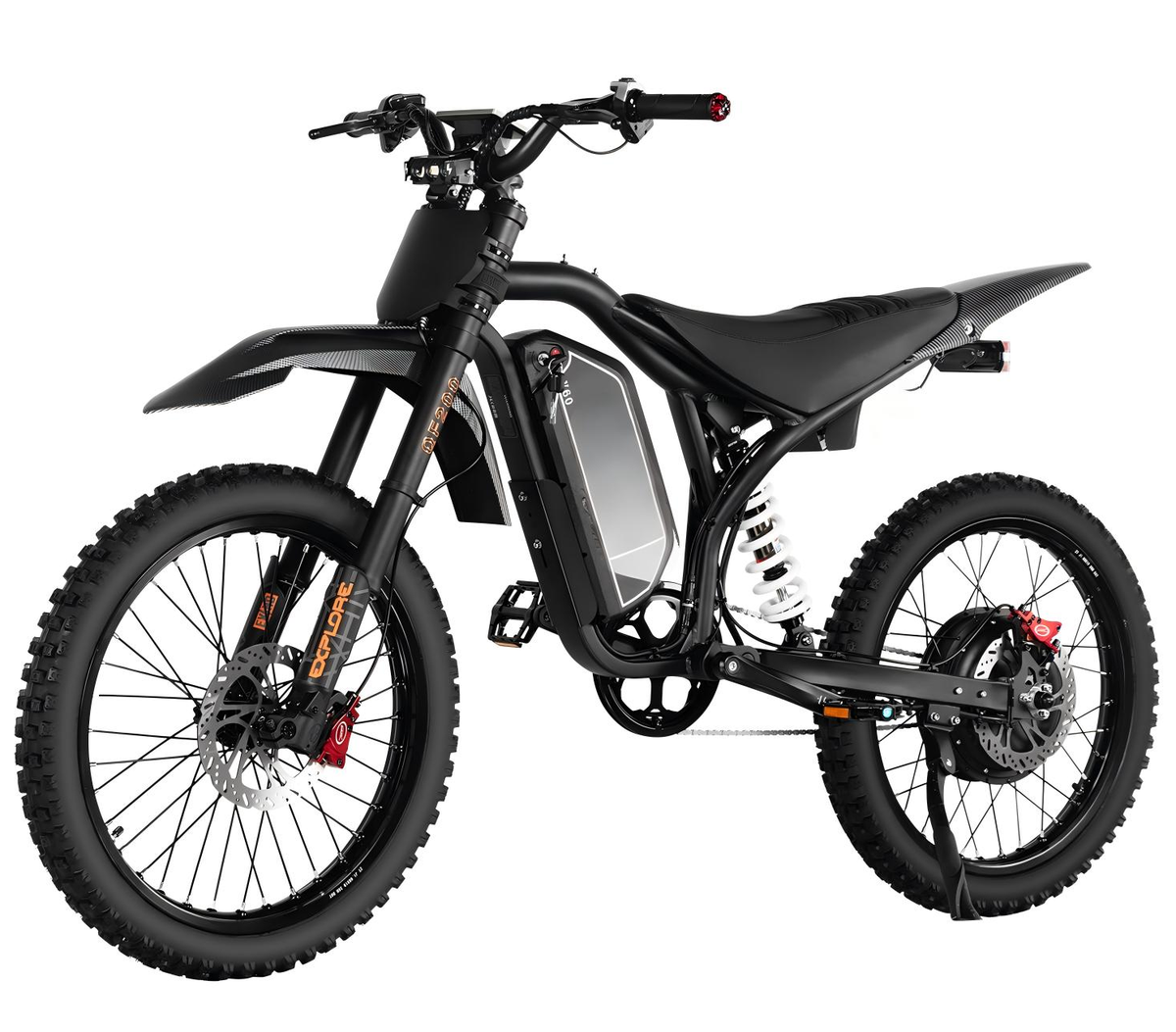 Jecham QF200 off-road electric dirt bike official product image 2