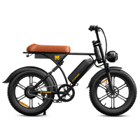 Black CycRun 2.0 with brown saddle shown from the side