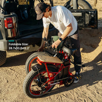 VTUVIA SF20H compact folded bike view