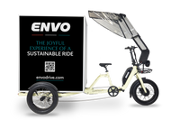 ENVO Cargo Trike side shield detail.