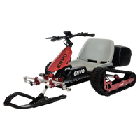 ENVO Electric SnowKart in a snow setting.