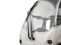 ENVO Veemo SE side detail showing the windshield wiper area.